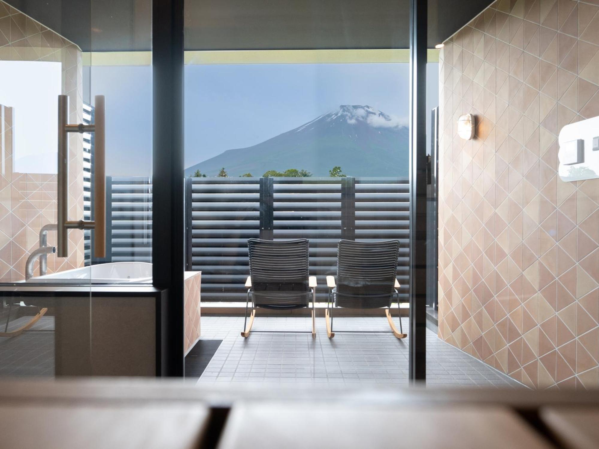 Mt Fuji View And Private Sauna Ryokan Shizuku Yamanakako Eksteriør billede