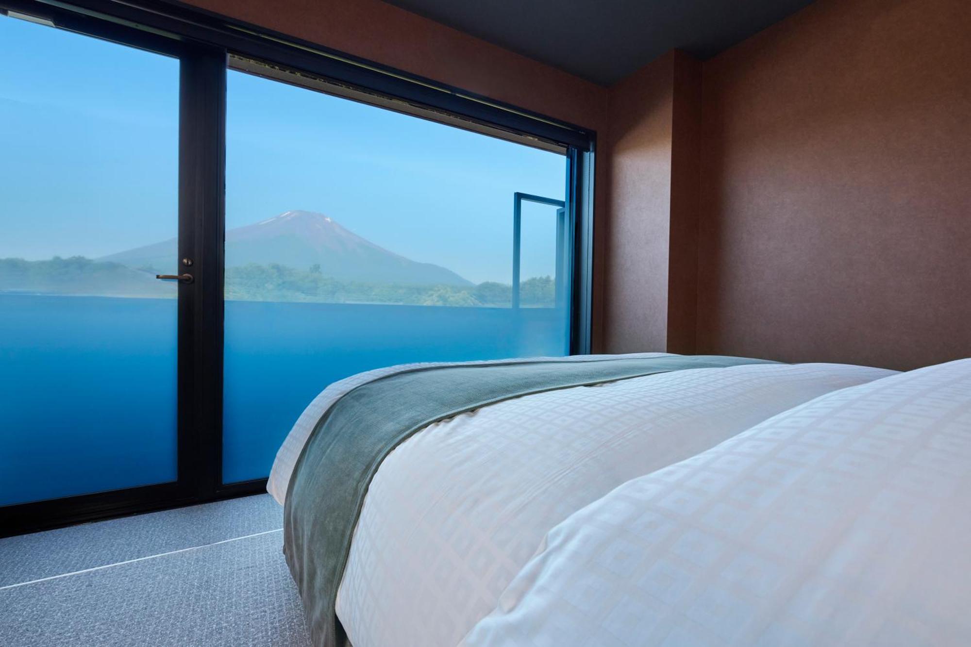 Mt Fuji View And Private Sauna Ryokan Shizuku Yamanakako Eksteriør billede
